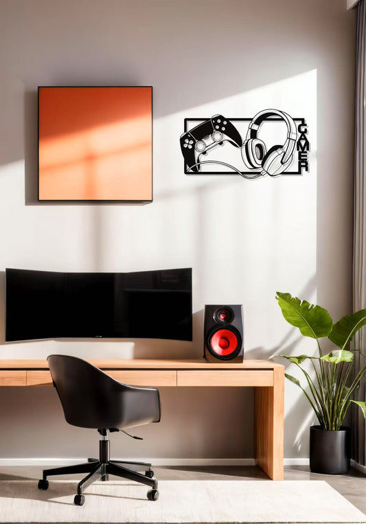 Gamer (Metal Wall Art) - HearthCraft Creations
