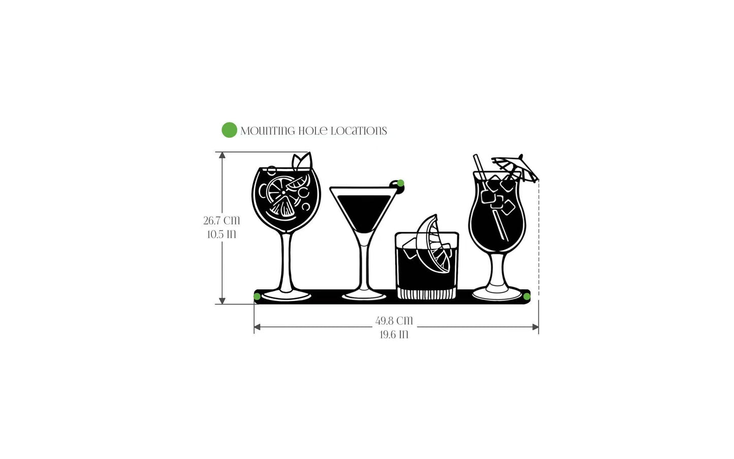 Mixology (Metal Wall Art) - HearthCraft Creations