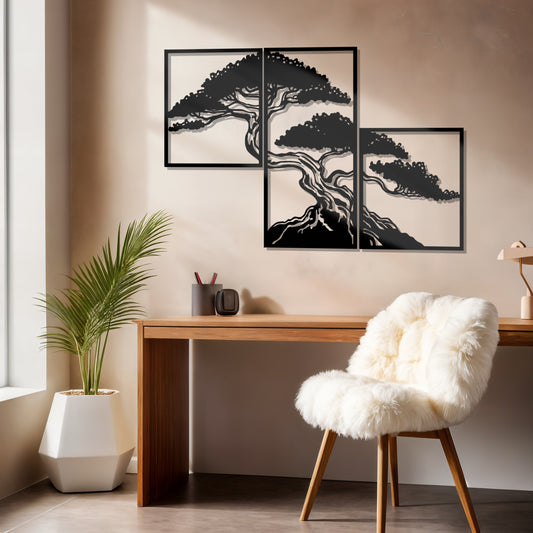 Bonsai (Metal Wall Art) - HearthCraft Creations 