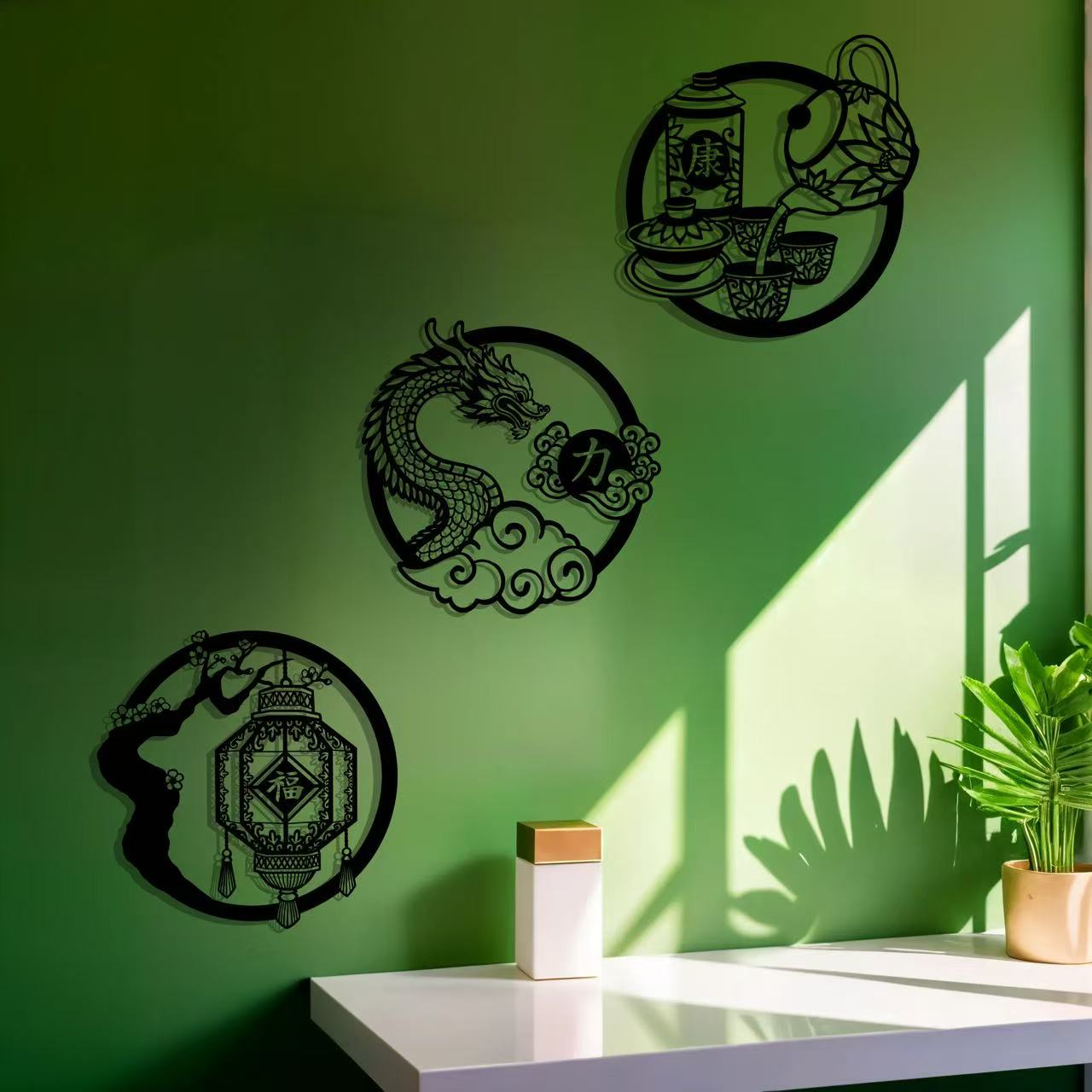 China Collection (Metal Wall Art) - HearthCraft Creations 