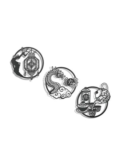 China Collection (Metal Wall Art) - HearthCraft Creations 