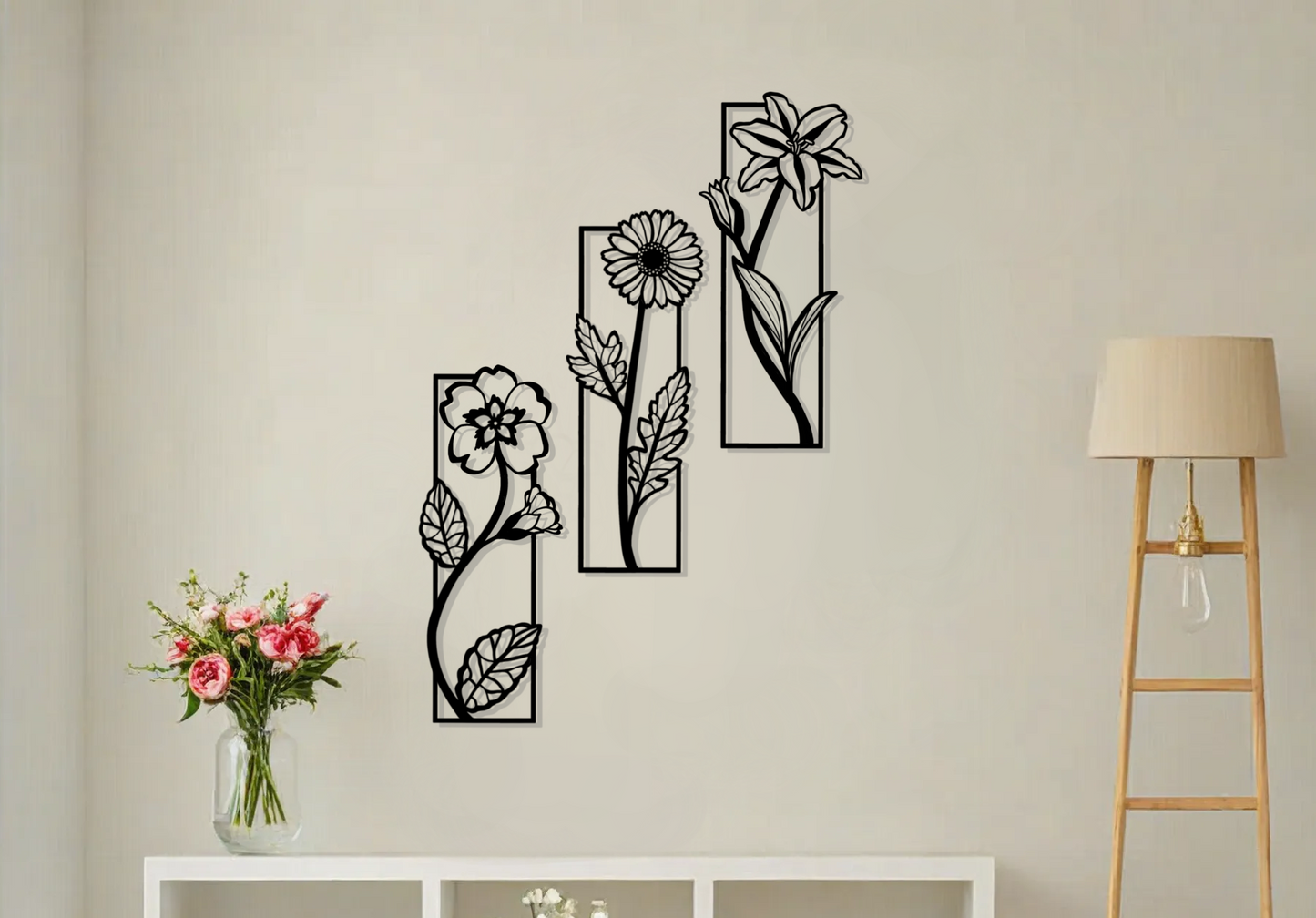 Flora (Metal Wall Art) - HearthCraft Creations 