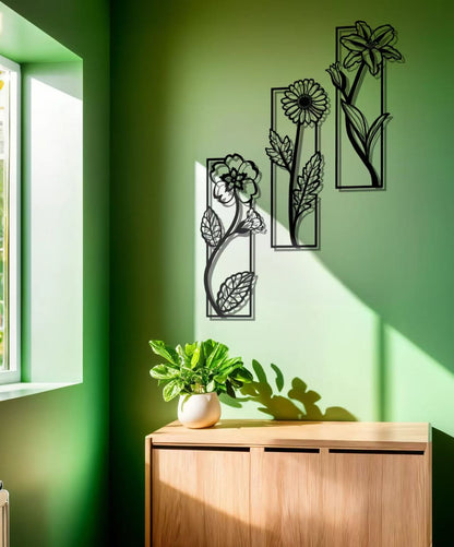 Flora (Metal Wall Art) - HearthCraft Creations 