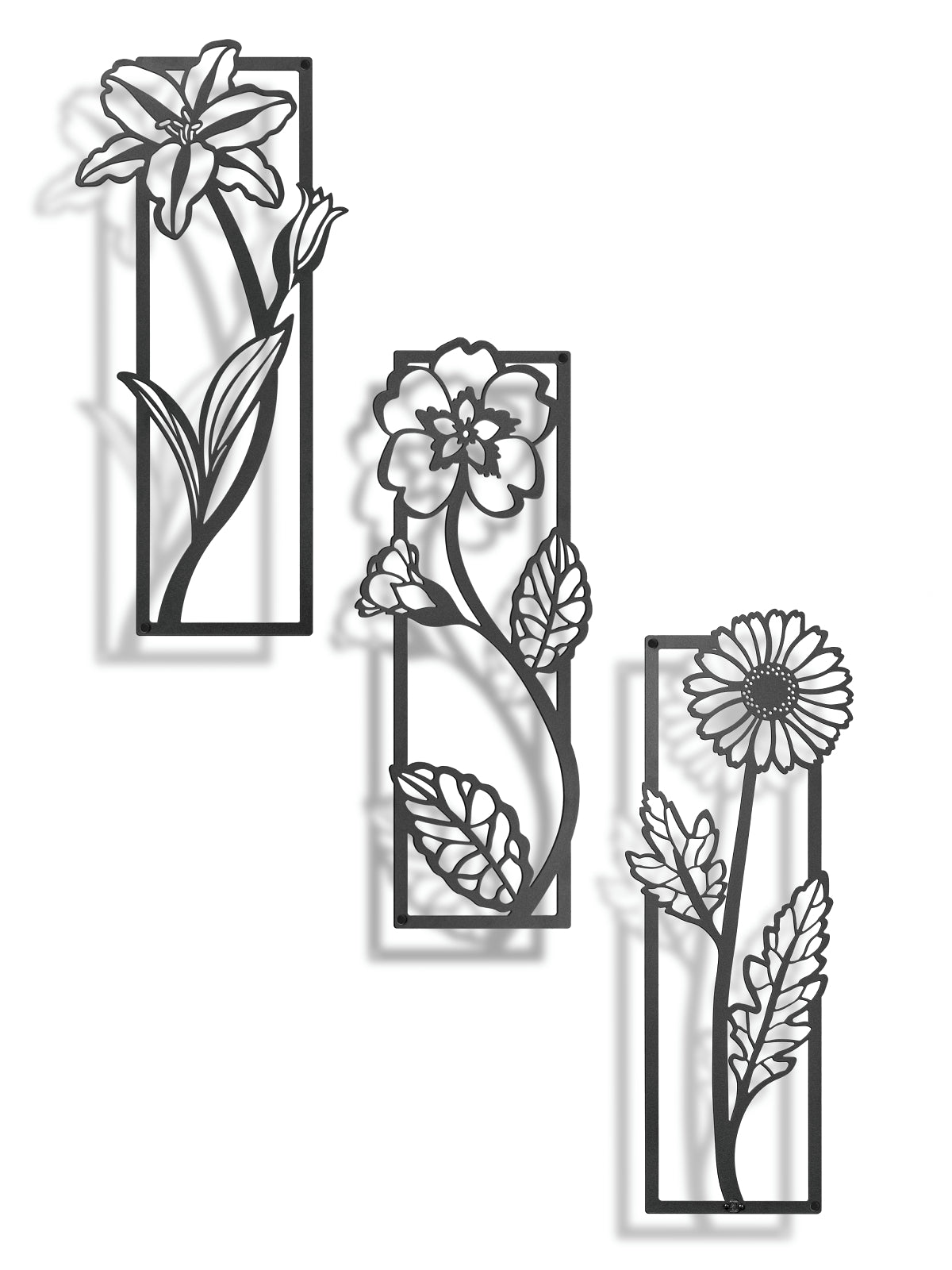 Flora (Metal Wall Art) - HearthCraft Creations 