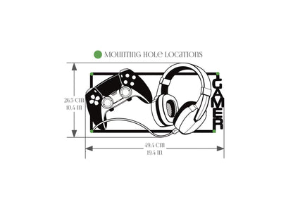 Gamer (Metal Wall Art) - HearthCraft Creations 
