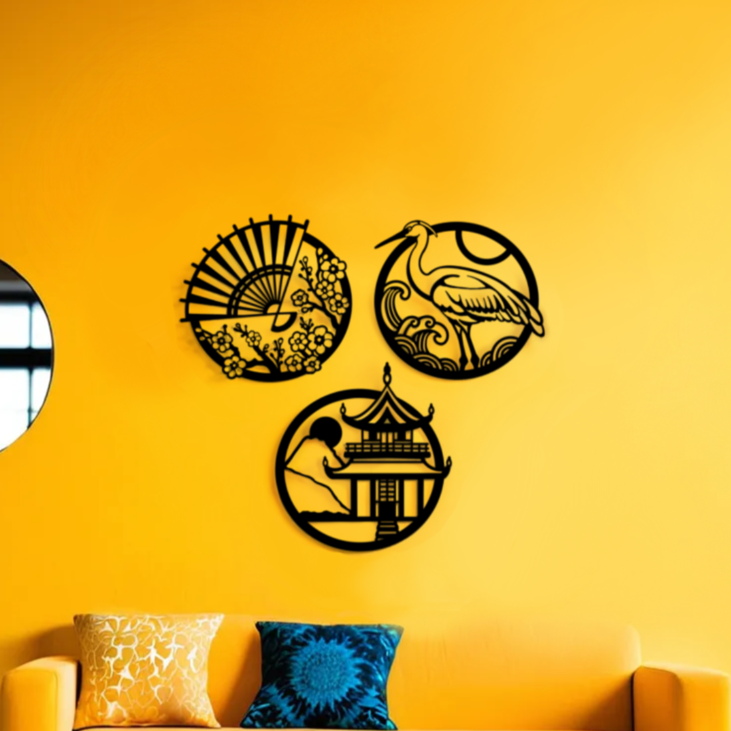 Japan (Metal Wall Art) - HearthCraft Creations 