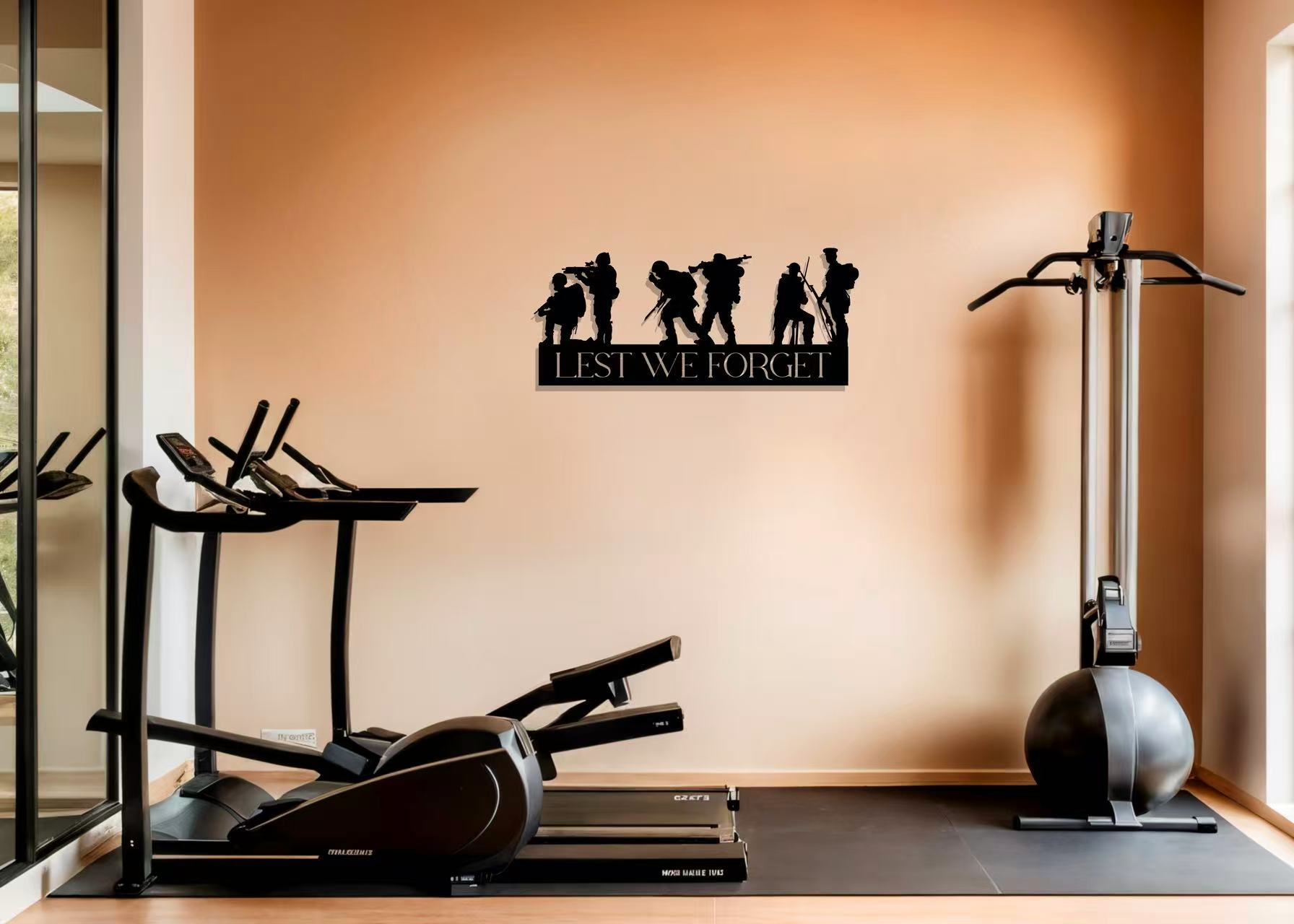 Lest We Forget (Metal Wall Art) - HearthCraft Creations 