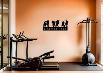 Lest We Forget (Metal Wall Art) - HearthCraft Creations 