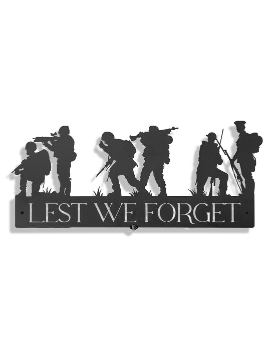 Lest We Forget (Metal Wall Art) - HearthCraft Creations 