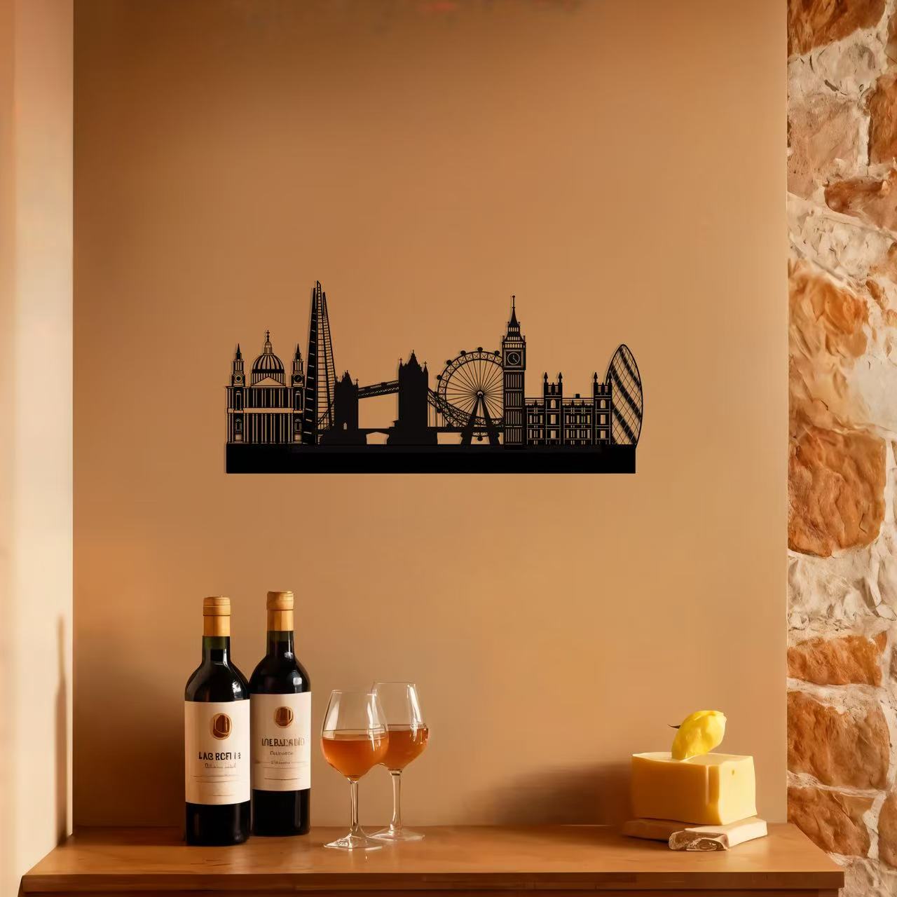 London (Metal Wall Art) - HearthCraft Creations 