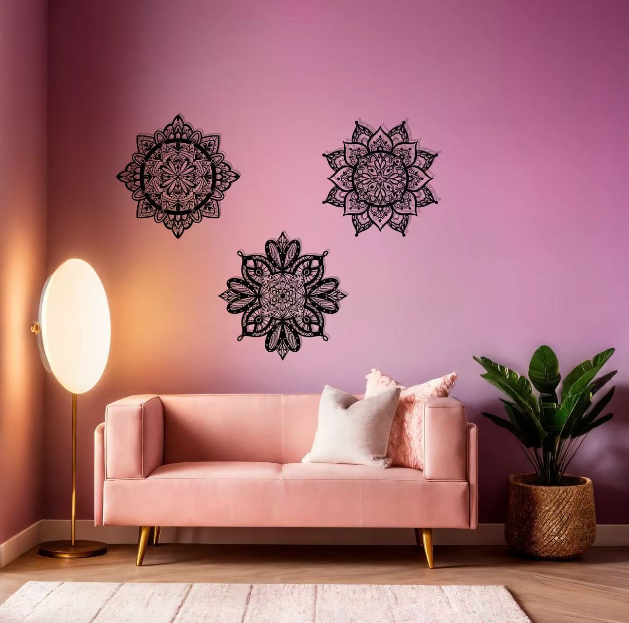 Mandala (Metal Wall Art) - HearthCraft Creations 