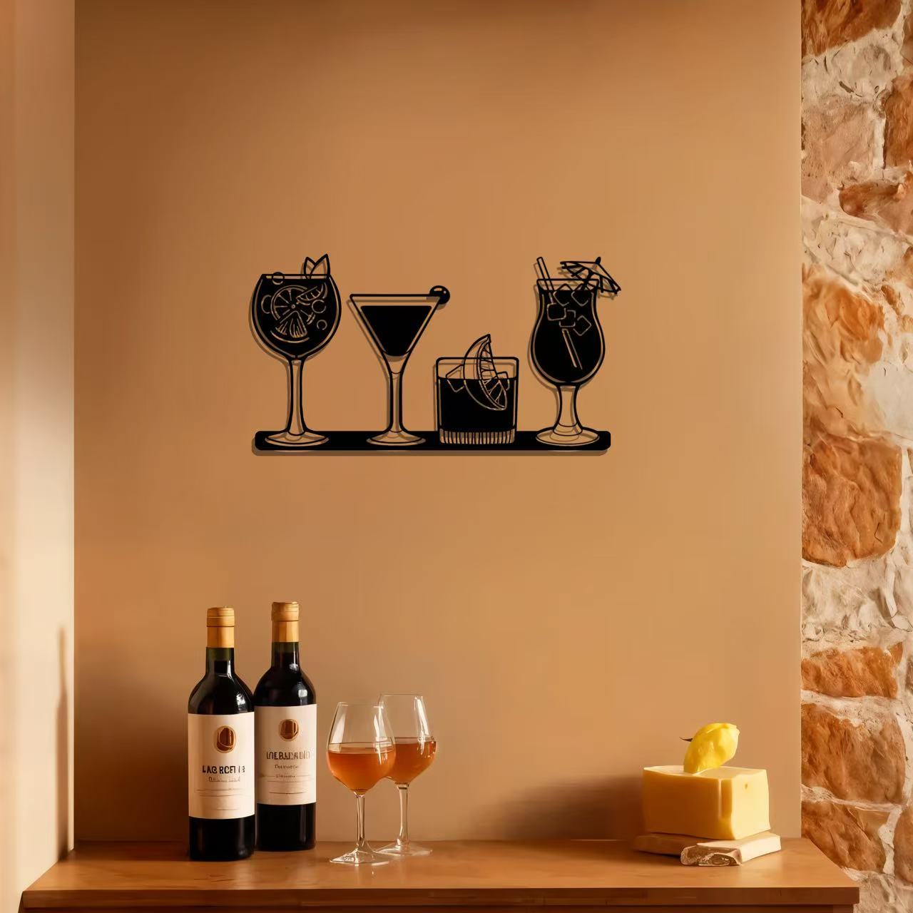 Mixology (Metal Wall Art) - HearthCraft Creations 