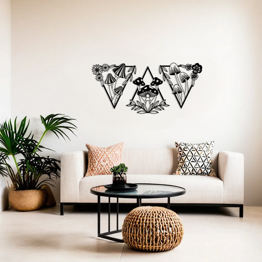 Mushy (Metal Wall Art) - HearthCraft Creations 