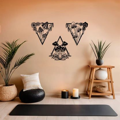 Mushy (Metal Wall Art) - HearthCraft Creations 