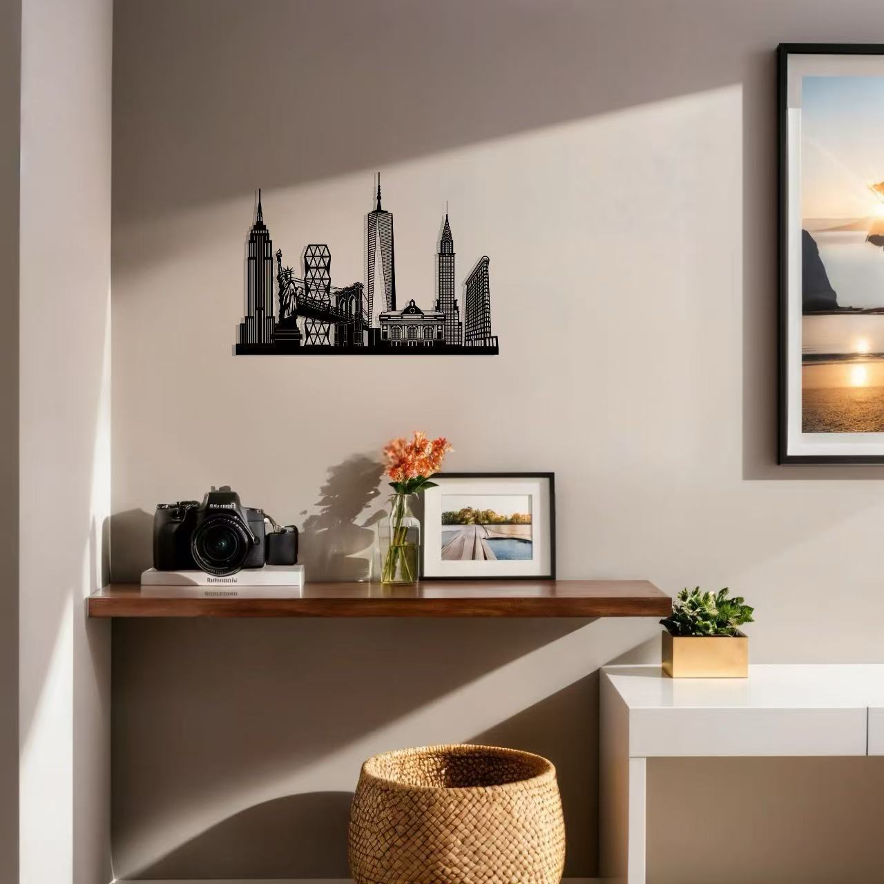 New York (Metal Wall Art) - HearthCraft Creations 