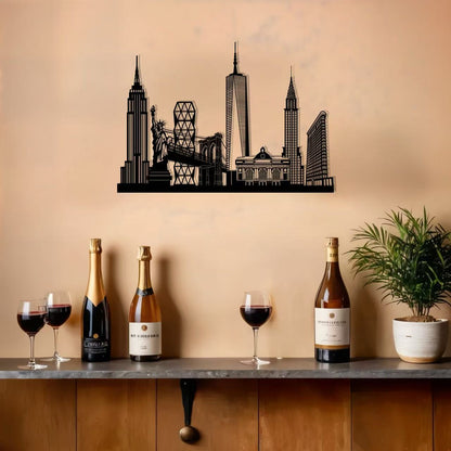 New York (Metal Wall Art) - HearthCraft Creations 