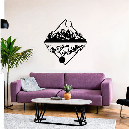 Peaks (Metal Wall Art) - HearthCraft Creations 