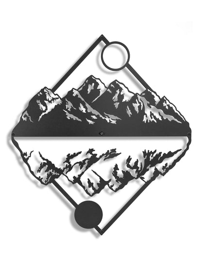 Peaks (Metal Wall Art) - HearthCraft Creations 