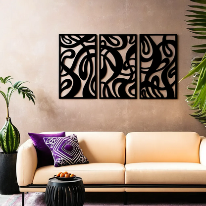Wavy (Metal Wall Art) - HearthCraft Creations 