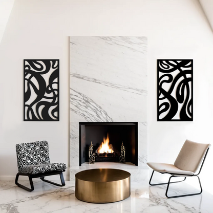 Wavy (Metal Wall Art) - HearthCraft Creations 